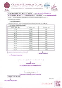 Calibration Certificate CLC_ใบเซอร์การสอบเทียบ Calibration Lab_03