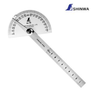 โปรแทรกเตอร์, เครื่องมือวัดมุม, ฉากวัดมุม, Protractor, สอบเทียบเครื่องมือวัด, เครื่องมือวัด, Shinwa