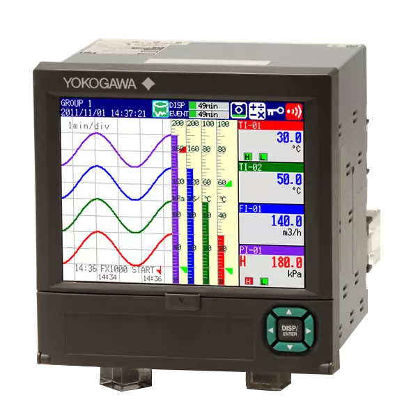 เครื่องบันทึกอุณหภูมิ (Hybrid Recorder) แบบดิจิตอล สอบเทียบเครื่องมือวัด