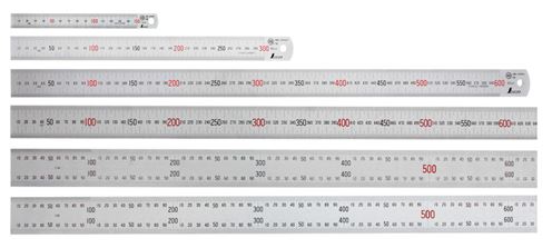 ฟุตเหล็ก ไม้บรรทัดเหล็ก Steel ruler สอบเทียบเครื่องมือวัด Calibration 