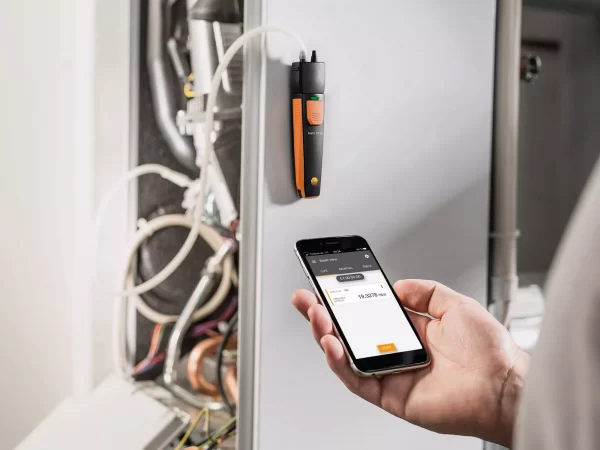 testo 510i Differential pressure gauge operated with smartphone