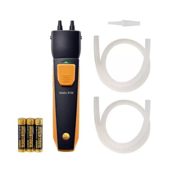 testo 510i Differential pressure gauge operated with smartphone