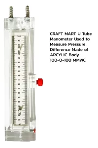 การสอบเทียบมาโนมิเตอร์,จุดสอบเทียบ,Manometer,สอบเทียบเครื่องมือวัด,สอบเทียบเครื่องมือ