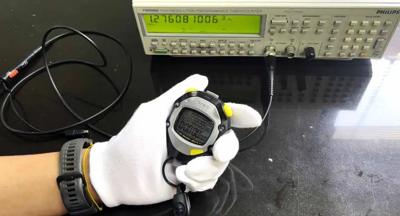 การสอบเทียบ Stop Watch