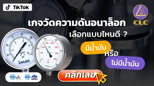 เกจวัดความดัน(Pressure Gauge) เลือกแบบไหนดี