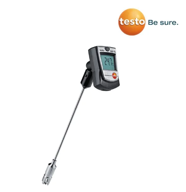 เครื่องวัดอุณหภูมิแบบจุ่มและวัดอุณหภูมิพื้นผิว รุ่น testo 905